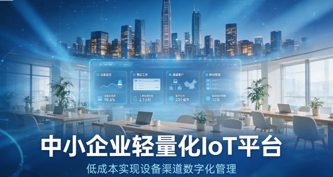 深圳中小企业数字化转型扶持方案——智星人轻量化IOT平台